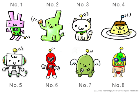 Wifine�L�����N�^�[�ꗗ